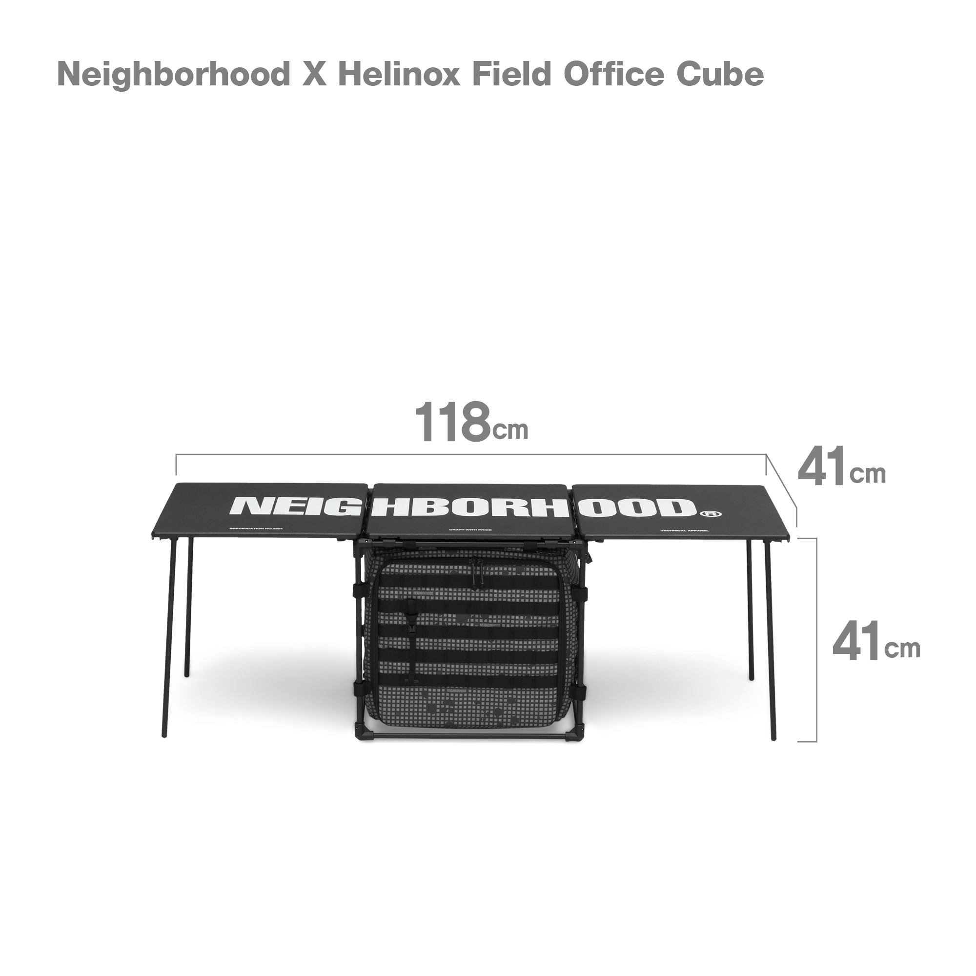 Neighborhood X Helinox Field Office Cube / Camouflage]